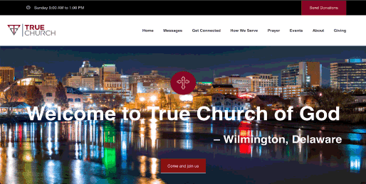 True Church Web Design
